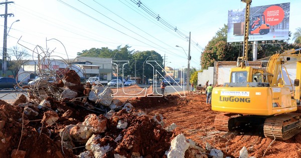 La Nación / Comerciantes contra obras: 15 locales quedaron bloqueados en Tres Bocas