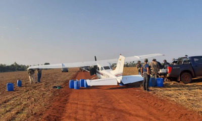 Incautan avioneta con cocaína en San Alberto del Paraná - OviedoPress