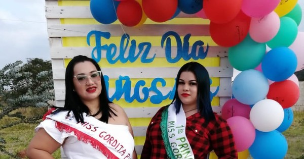 La Nación / Ganadoras de Miss Gordita Paraguay 2021 agasajaron a 100 niños de Caacupé
