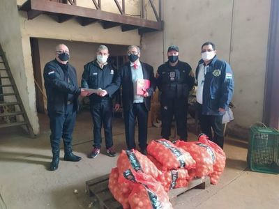 Aduana local donó alimentos a la cárcel Regional de Amambay