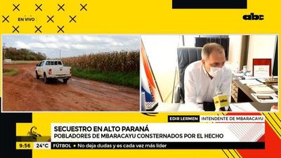 Comunidad de Mbaracayú, consternada por el secuestro de una mujer - A la gran 730 - ABC Color