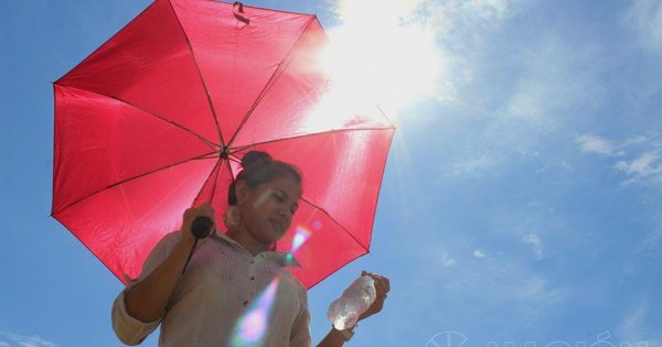 La Nación / Será un horno: máximas de hasta 38ºC esta semana