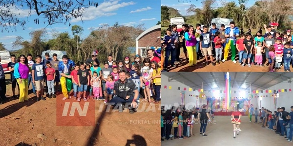 PEQUEÑOS CELEBRAN SU DÍA A LO GRANDE.