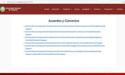 UNCA oculta de su web convenio con Asociación de Funcionarios que administran dinero de posgrados - OviedoPress