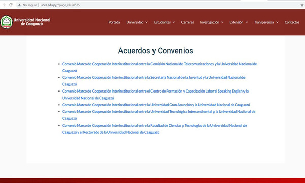 UNCA oculta de su web convenio con Asociación de Funcionarios que administran dinero de posgrados - OviedoPress