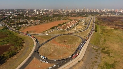 Diario HOY | Embotellamiento en la Costanera Norte tras habilitación del Corredor Vial Botánico