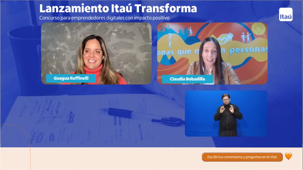 Llega “Itaú Transforma”, un concurso para emprendedores digitales con impacto positivo