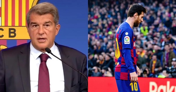 Laporta sobre la salida de Messi: “Ha sido una historia de amor que al final se ha deteriorado” - C9N