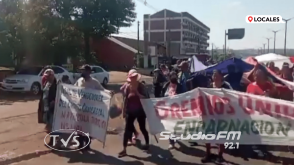 MANIFESTACIONES Y PARO DURANTE VISITA DE AUTORIDADES