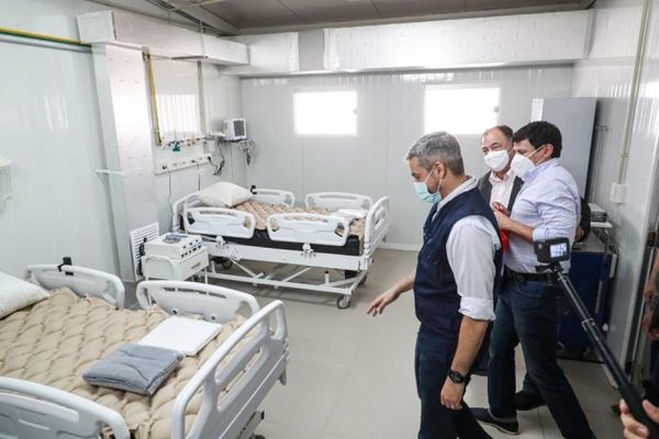 Inauguran nuevo pabellón de contingencia del IPS de Encarnación