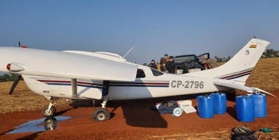 Diario HOY | Operación Sol Naciente: Incautan avioneta con más de 300 kilos de cocaína