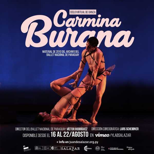Prosigue ciclo virtual de danza del Ballet Nacional del Paraguay con la obra “Carmina Burana” | .::Agencia IP::.