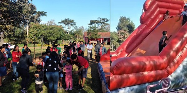 FESTEJO DEL DÍA DEL NIÑO EN BARRIO PARAÍSO.