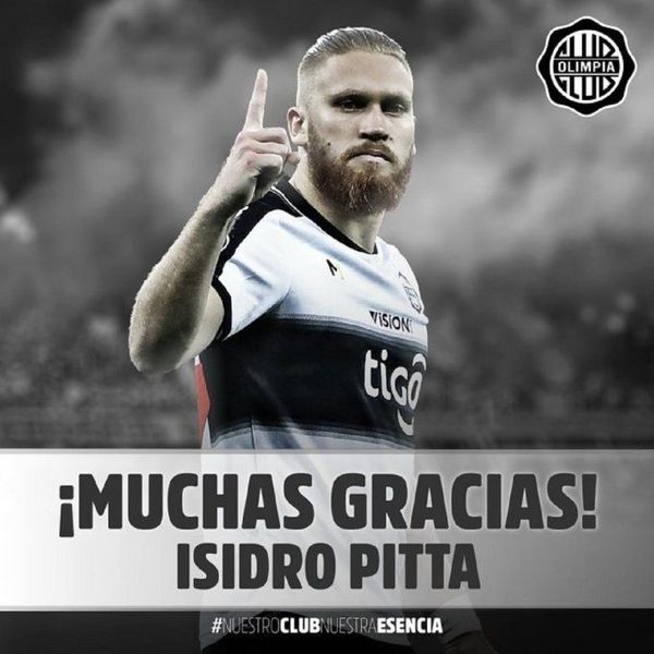 Olimpia confirma la salida de Isidro Pitta