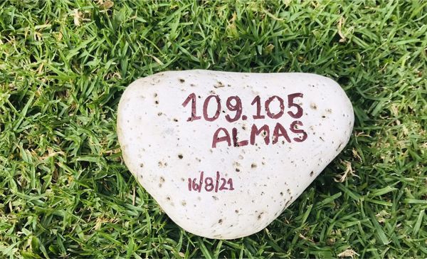 ARGENTINA: La marcha de las piedras recuerda a los fallecidos por Covid