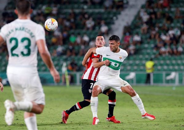 Elche y Athletic se reparten puntos, dominio y ocasiones - Fútbol Internacional - ABC Color