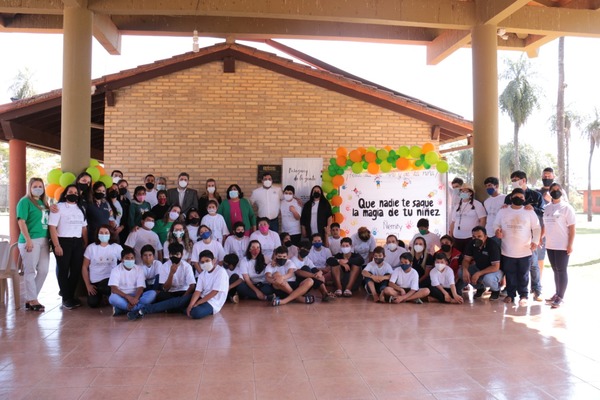 El MINNA conmemora el Día del Niño y de la Niña en el Centro de Convivencia Pedagógica Ñemity