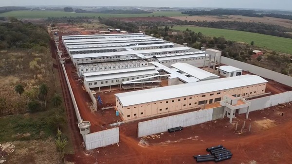 Nuevo centro penitenciario de Minga Guazú, con 92% de avance general