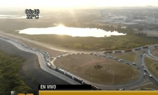Habilitan un 2º carril en Costanera para ingreso al centro de Asunción | Telefuturo