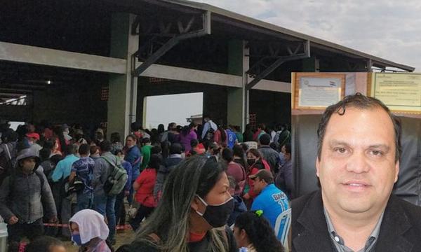 Ministro Varela viola decreto presidencial al aglomerar beneficiarios de Tekoporã en el Merkaaguazú – Prensa 5