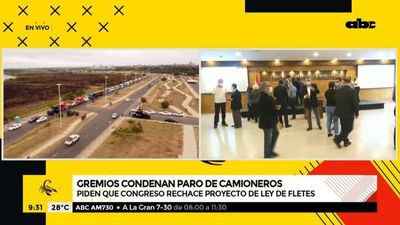 Gremios de la producción volverán a denunciar a los camioneros - A la gran 730 - ABC Color