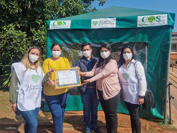 RECONOCEN AYUDA BRINDADA POR LA ASOCIACIÓN + HUMANAS AL HOSP. RESPIRATORIO IPS