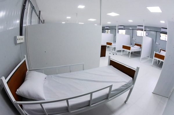 Inauguran pabellón de contingencia en el hospital de Calle´i - El Trueno
