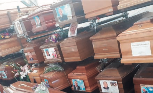 Diario HOY | Casi mil ataúdes se deterioran a la intemperie en un cementerio de Palermo