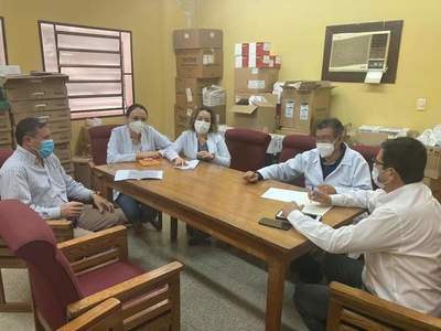 REUNIÓN DE COORDINACIÓN CON ENCARGADOS DE TERAPIA PEDIÁTRICA