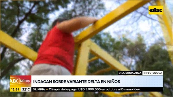 Indagan sobre variante delta en niños - ABC Noticias - ABC Color