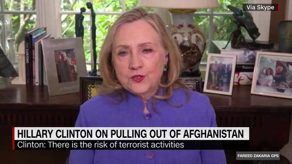 La viral predicción de Hillary Clinton sobre los talibanes (VIDEO)