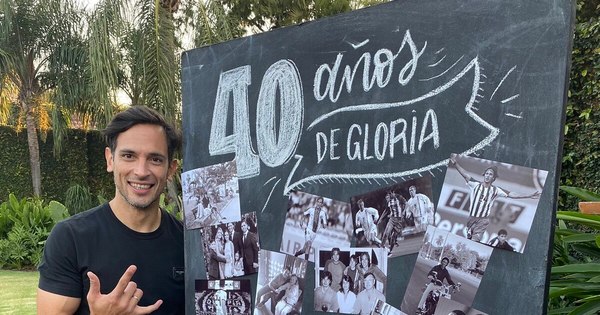 La Nación / Roque Santa Cruz celebró sus “40 años de gloria”
