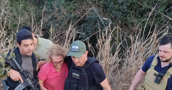 La Nación / Secuestro: rescataron con vida a la brasileña Sandra Maceda