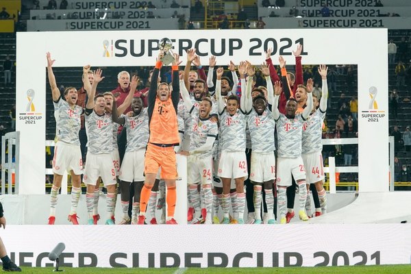 Liderado por Lewandowski, Bayern Múnich se queda con la Supercopa de Alemania