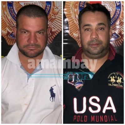Detienen a dos supuestos traficantes de marihuana en Pedro Juan Caballero