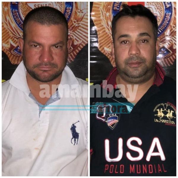 Detienen a dos supuestos traficantes de marihuana en Pedro Juan Caballero