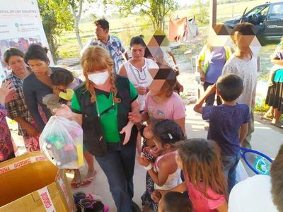 Comunidades nativas recibieron donativos por el Día del Niño - Nacionales - ABC Color
