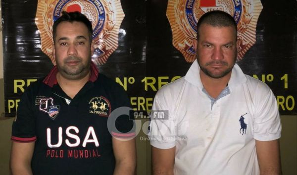 Policía fue detenido por la Senad con marihuana en Pedro Juan tras atropellar control
