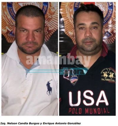 Detienen a dos supuestos traficantes de marihuana en Pedro Juan Caballero
