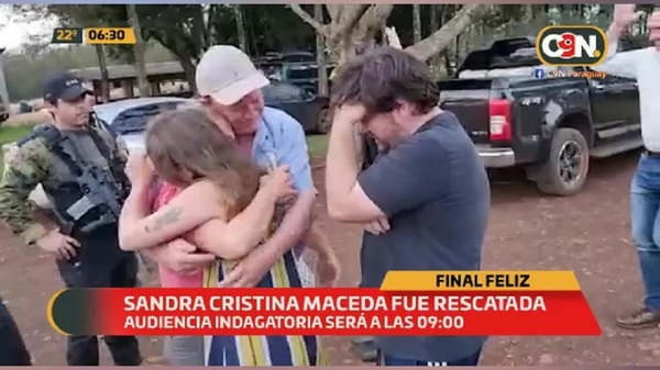 Sandra Cristina Maceda fue rescatada - C9N