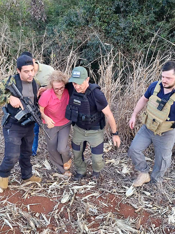 Durante exitoso operativo rescatan sana y salva a Sandra Cristina Maceda Rubert - La Clave