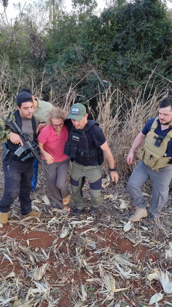 Rescate de brasileña: Policía busca detener al secuestrador que se fugó | Ñanduti