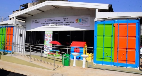 Inauguran área de Servicio de Estimulación Temprana en el Hospital de San Lorenzo
