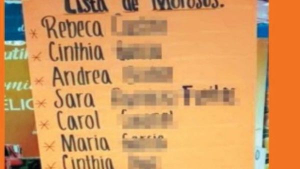 Despensera publica lista de los que le deben hace 2 años