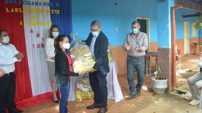 Gobernador de Guairá presenta logros y avances de su gestión
