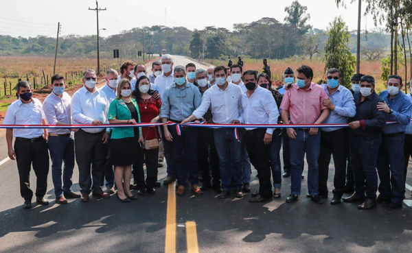 Inauguran la "Ruta de la Caña” que conecta San José de los Arroyos con Tebicuary - Noticiero Paraguay