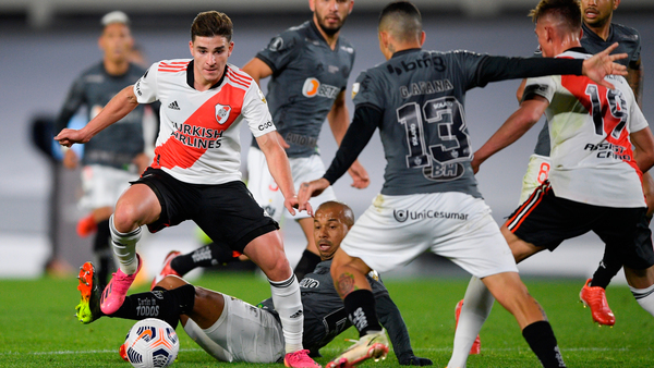 River Plate busca la remontada en Belo Horizonte