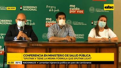 Componente 1 de la Sputnik V tiene la misma fórmula que la Sputnik Light, afirman desde Salud - A la gran 730 - ABC Color
