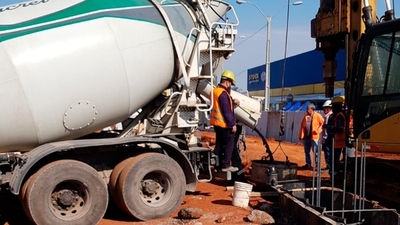 En Tres Bocas ya se montan las bases para el futuro túnel