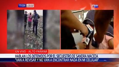 Detenido por secuestro de brasileña niega implicancia y apunta a policías